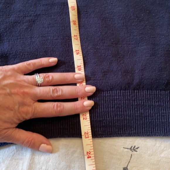 J Crew Men’s Sweater Hoodie, Navy, Size Small - Picture 8 of 8